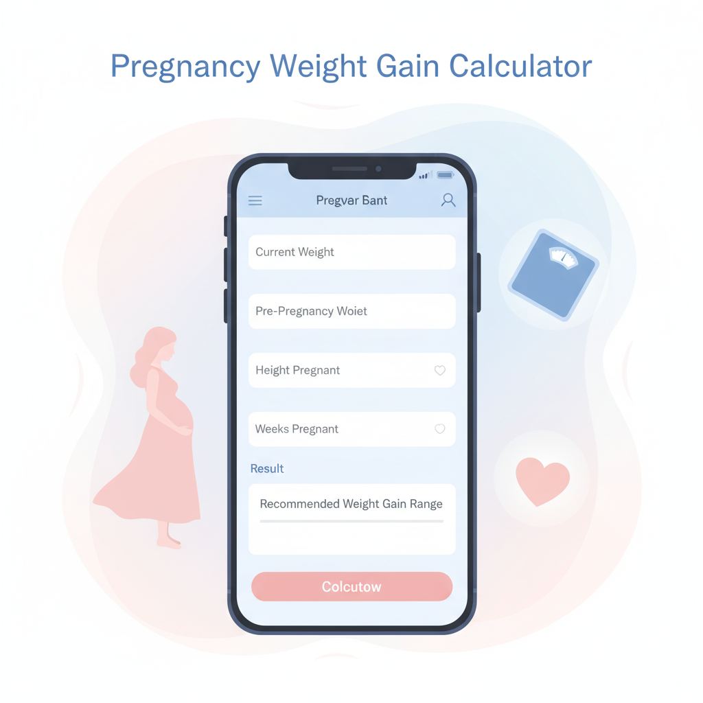Pregnancy Weight Gain Calculator